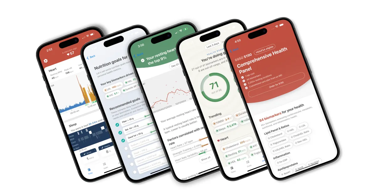 Empirical Health app for heart health
