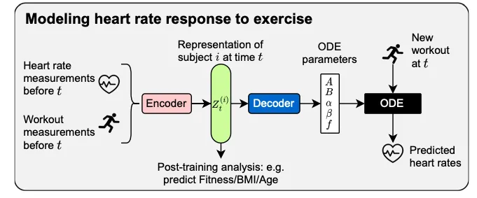 Neural encoder for physiological parameters